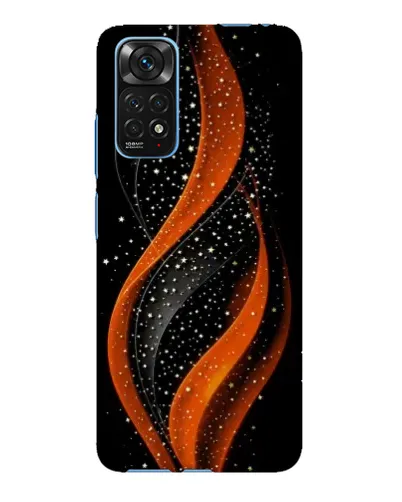 Чехол для Xiaomi Redmi Note 11E Pro с картинкой «Огненная звездная волна»