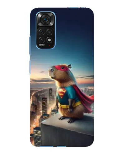 Чехол для Xiaomi Redmi Note 11E Pro с картинкой «Капи-мен супергерой»