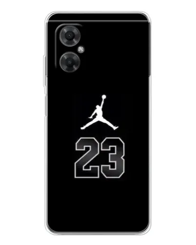 Чехол для Xiaomi Redmi Note 11R с картинкой «Jordan Flight 23»