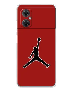 Чехол для Xiaomi Redmi Note 11R с картинкой «Jordan Red Back» Чехол для Xiaomi Redmi Note 11R с картинкой «Jordan Red Back»
