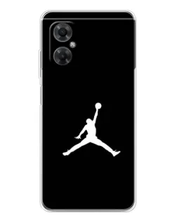 Чехол для Xiaomi Redmi Note 11R с картинкой «Jordan Silhouette» Чехол для Xiaomi Redmi Note 11R с картинкой «Jordan Silhouette»