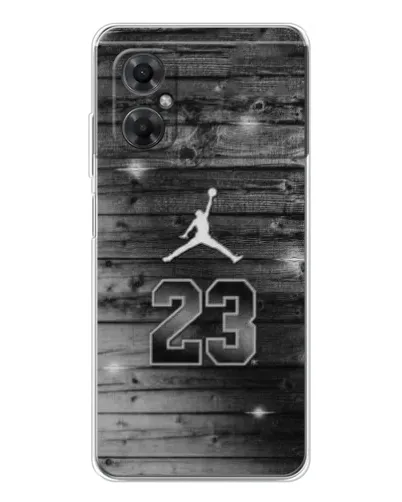 Чехол для Xiaomi Redmi Note 11R с картинкой «Jordan Carbon 23»