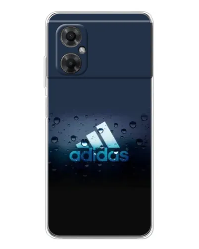 Чехол для Xiaomi Redmi Note 11R с картинкой «Adidas Water Drops»