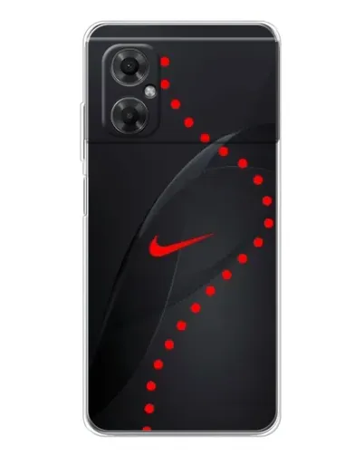 Чехол для Xiaomi Redmi Note 11R с картинкой «Абстрактный дизайн Nike» Чехол для Xiaomi Redmi Note 11R с картинкой «Абстрактный дизайн Nike»