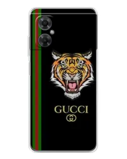 Чехол для Xiaomi Redmi Note 11R с картинкой «Тигр Gucci»
