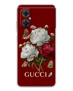 Чехол для Xiaomi Redmi Note 11R с картинкой «Gucci —  сад»