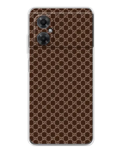 Чехол для Xiaomi Redmi Note 11R с картинкой «Gucci — шоколадная сетка» Чехол для Xiaomi Redmi Note 11R с картинкой «Gucci — шоколадная сетка»