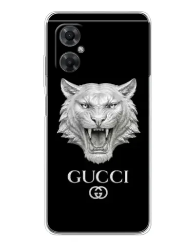 Чехол для Xiaomi Redmi Note 11R с картинкой «Gucci — серебряный лев» Чехол для Xiaomi Redmi Note 11R с картинкой «Gucci — серебряный лев»
