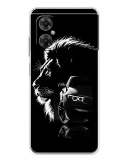Чехол для Xiaomi Redmi Note 11R с картинкой «BMW и лев» Чехол для Xiaomi Redmi Note 11R с картинкой «BMW и лев»