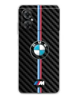 Чехол для Xiaomi Redmi Note 11R с картинкой «Эмблема BMW и карбон» Чехол для Xiaomi Redmi Note 11R с картинкой «Эмблема BMW и карбон»