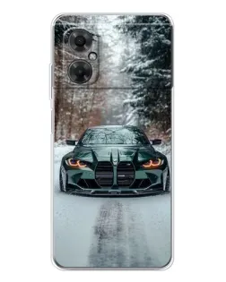 Чехол для Xiaomi Redmi Note 11R с картинкой «BMW в зимнем лесу» Чехол для Xiaomi Redmi Note 11R с картинкой «BMW в зимнем лесу»