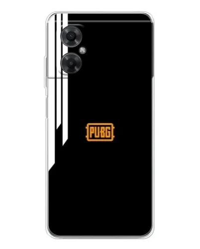 Чехол для Xiaomi Redmi Note 11R с картинкой «PUBG — вертикальные линии»
