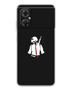 Чохол для Xiaomi Redmi Note 11R з картинкою «PUBG — силует воїна» Чохол для Xiaomi Redmi Note 11R з картинкою «PUBG — силует воїна»