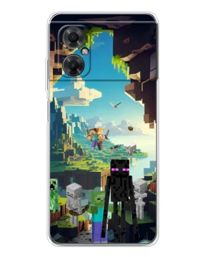 Чехол для Xiaomi Redmi Note 11R с картинкой «Эндермен в лесу» Чехол для Xiaomi Redmi Note 11R с картинкой «Эндермен в лесу»