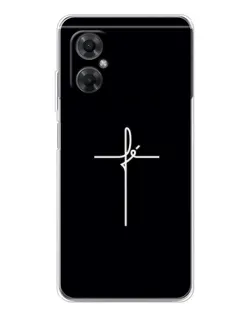 Чехол для Xiaomi Redmi Note 11R с картинкой «Тонкий крест» Чехол для Xiaomi Redmi Note 11R с картинкой «Тонкий крест»