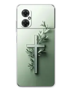 Чехол для Xiaomi Redmi Note 11R с картинкой «Оливковая ветвь» Чехол для Xiaomi Redmi Note 11R с картинкой «Оливковая ветвь»