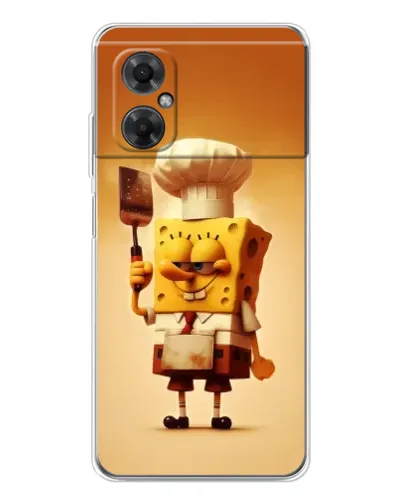 Чехол для Xiaomi Redmi Note 11R с картинкой «Губка Боб повар» Чехол для Xiaomi Redmi Note 11R с картинкой «Губка Боб повар»