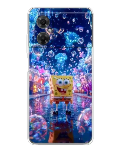 Чехол для Xiaomi Redmi Note 11R с картинкой «Неоновый океан» Чехол для Xiaomi Redmi Note 11R с картинкой «Неоновый океан»
