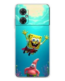Чехол для Xiaomi Redmi Note 11R с картинкой «Спанч Боб под водой» Чехол для Xiaomi Redmi Note 11R с картинкой «Спанч Боб под водой»