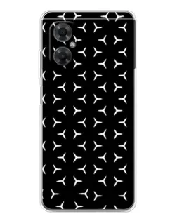 Чехол для Xiaomi Redmi Note 11R с картинкой «Mercedes паттерн звезд» Чехол для Xiaomi Redmi Note 11R с картинкой «Mercedes паттерн звезд»