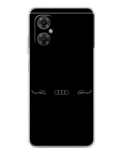 Чехол для Xiaomi Redmi Note 11R с картинкой «Audi — световой подпись» Чехол для Xiaomi Redmi Note 11R с картинкой «Audi — световой подпись»