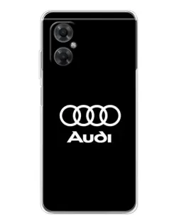 Чехол для Xiaomi Redmi Note 11R с картинкой «Классическое лого Audi» Чехол для Xiaomi Redmi Note 11R с картинкой «Классическое лого Audi»