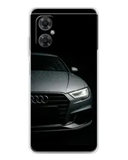 Чехол для Xiaomi Redmi Note 11R с картинкой «Audi — детализация кузова» Чехол для Xiaomi Redmi Note 11R с картинкой «Audi — детализация кузова»