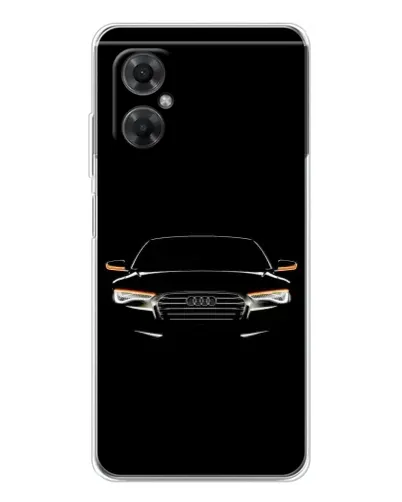 Чехол для Xiaomi Redmi Note 11R с картинкой «Audi — ночной контур» Чехол для Xiaomi Redmi Note 11R с картинкой «Audi — ночной контур»