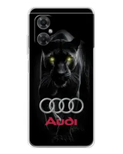 Чехол для Xiaomi Redmi Note 11R с картинкой «Пантера и Audi» Чехол для Xiaomi Redmi Note 11R с картинкой «Пантера и Audi»