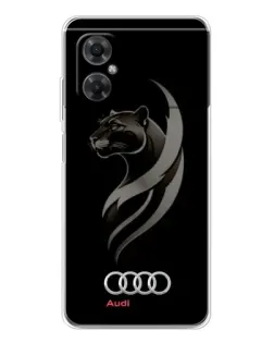 Чехол для Xiaomi Redmi Note 11R с картинкой «Графика — пантера и Audi» Чехол для Xiaomi Redmi Note 11R с картинкой «Графика — пантера и Audi»