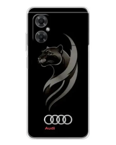 Чехол для Xiaomi Redmi Note 11R с картинкой «Графика — пантера и Audi» Чехол для Xiaomi Redmi Note 11R с картинкой «Графика — пантера и Audi»
