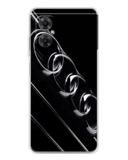 Чехол для Xiaomi Redmi Note 11R с картинкой «Audi — абстрактные кольца» Чехол для Xiaomi Redmi Note 11R с картинкой «Audi — абстрактные кольца»