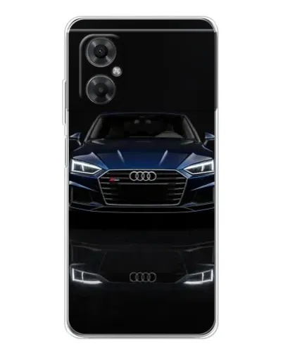 Чехол для Xiaomi Redmi Note 11R с картинкой «Audi — ночное отражение» Чехол для Xiaomi Redmi Note 11R с картинкой «Audi — ночное отражение»