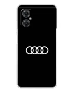 Чехол для Xiaomi Redmi Note 11R с картинкой «Audi White Logo» Чехол для Xiaomi Redmi Note 11R с картинкой «Audi White Logo»
