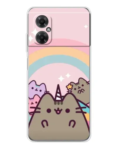 Чехол для Xiaomi Redmi Note 11R с картинкой «Единорог Pusheen» Чехол для Xiaomi Redmi Note 11R с картинкой «Единорог Pusheen»