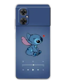 Чохол для Xiaomi Redmi Note 11R з картинкою «Музичний Stitch» Чохол для Xiaomi Redmi Note 11R з картинкою «Музичний Stitch»