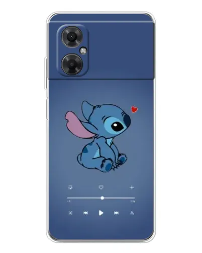 Чехол для Xiaomi Redmi Note 11R с картинкой «Музыкальный Stitch» Чехол для Xiaomi Redmi Note 11R с картинкой «Музыкальный Stitch»