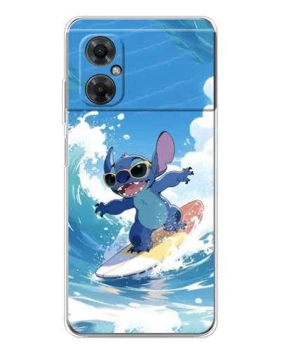Чехол для Xiaomi Redmi Note 11R с картинкой «Стич на волне» Чехол для Xiaomi Redmi Note 11R с картинкой «Стич на волне»