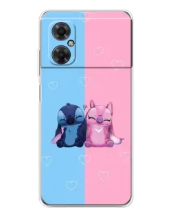 Чохол для Xiaomi Redmi Note 11R з картинкою «Stitch та Angel Love» Чохол для Xiaomi Redmi Note 11R з картинкою «Stitch та Angel Love»