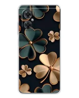 Чехол для Xiaomi Redmi Note 11R с картинкой «Клевер в золоте» Чехол для Xiaomi Redmi Note 11R с картинкой «Клевер в золоте»