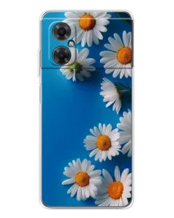 Чехол для Xiaomi Redmi Note 11R с картинкой «Белоснежные маргаритки» Чехол для Xiaomi Redmi Note 11R с картинкой «Белоснежные маргаритки»