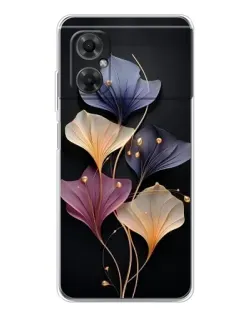 Чехол для Xiaomi Redmi Note 11R с картинкой «Лиловые цветы грации» Чехол для Xiaomi Redmi Note 11R с картинкой «Лиловые цветы грации»