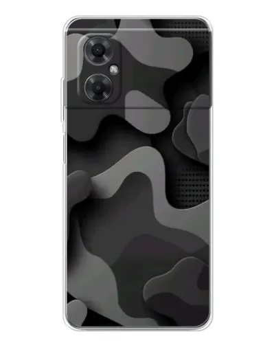 Чехол для Xiaomi Redmi Note 11R с картинкой «Темный абстрактный камуфляж» Чехол для Xiaomi Redmi Note 11R с картинкой «Темный абстрактный камуфляж»