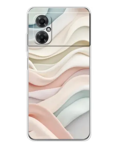Чехол для Xiaomi Redmi Note 11R с картинкой «Пастельные нежные волны» Чехол для Xiaomi Redmi Note 11R с картинкой «Пастельные нежные волны»