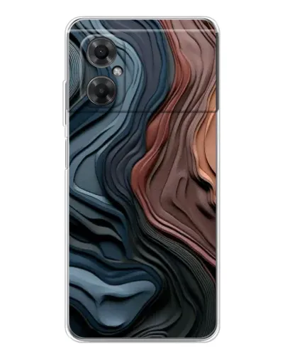 Чехол для Xiaomi Redmi Note 11R с картинкой «Цветные волны каньона» Чехол для Xiaomi Redmi Note 11R с картинкой «Цветные волны каньона»