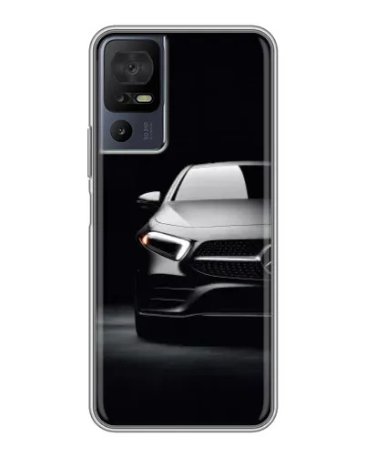 Чехол для Xiaomi Redmi Note 11S 5G с картинкой «Свет фар Mercedes»
