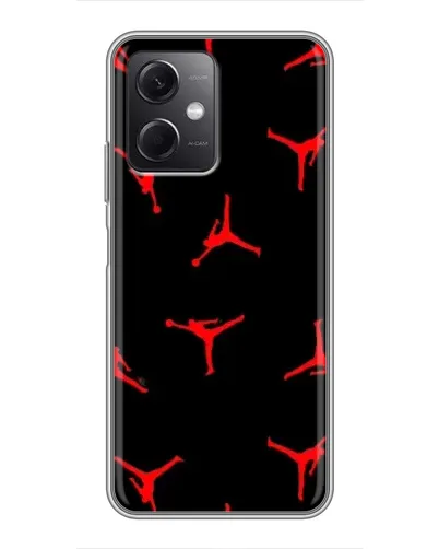 Чехол для Xiaomi Redmi Note 12 (5G) с картинкой «Jordan Red Pattern» Чехол для Xiaomi Redmi Note 12 (5G) с картинкой «Jordan Red Pattern»