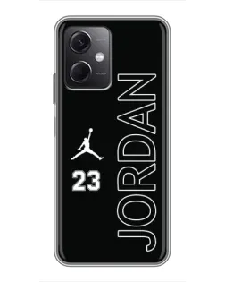 Чехол для Xiaomi Redmi Note 12 (5G) с картинкой «Jordan Vertical» Чехол для Xiaomi Redmi Note 12 (5G) с картинкой «Jordan Vertical»