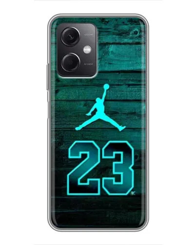 Чехол для Xiaomi Redmi Note 12 (5G) с картинкой «Jordan Cyan 23» Чехол для Xiaomi Redmi Note 12 (5G) с картинкой «Jordan Cyan 23»