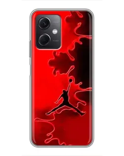 Чехол для Xiaomi Redmi Note 12 (5G) с картинкой «Jordan Red Smoke» Чехол для Xiaomi Redmi Note 12 (5G) с картинкой «Jordan Red Smoke»